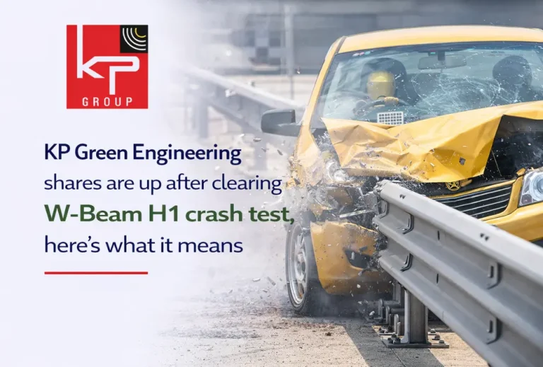 KP Green Engineering shares are up after clearing W-Beam H1 crash test, here’s what it means