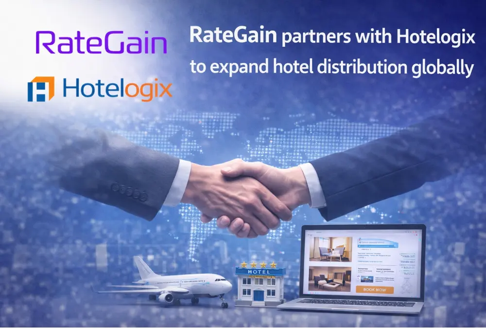RateGain partners with Hotelogix for global hotel distribution