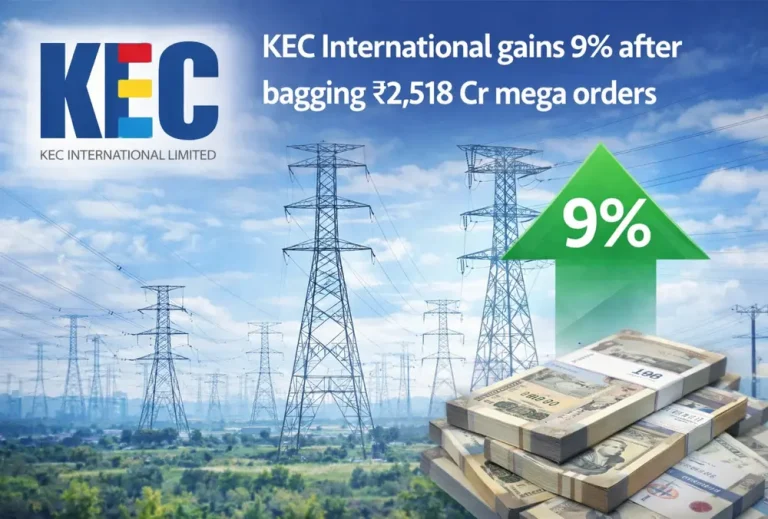 KEC International gains 9% after bagging ₹2,518 Cr mega orders