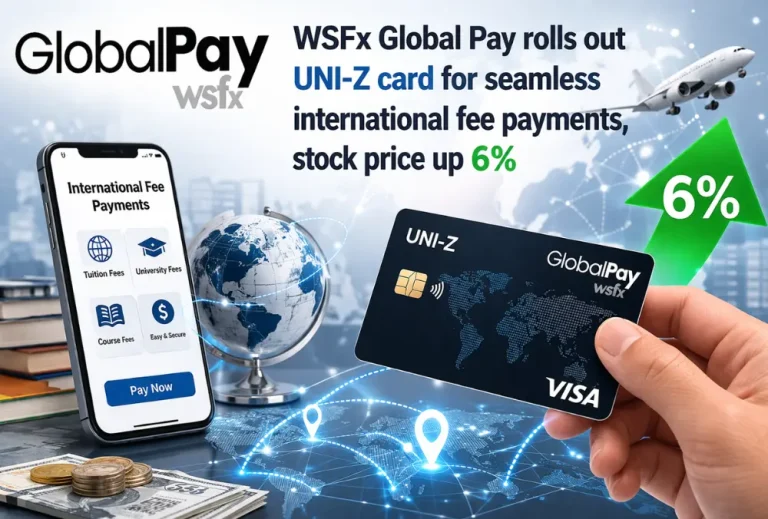 WSFx Global Pay rolls out UNI-Z card for seamless international fee payments, stock price up 6%