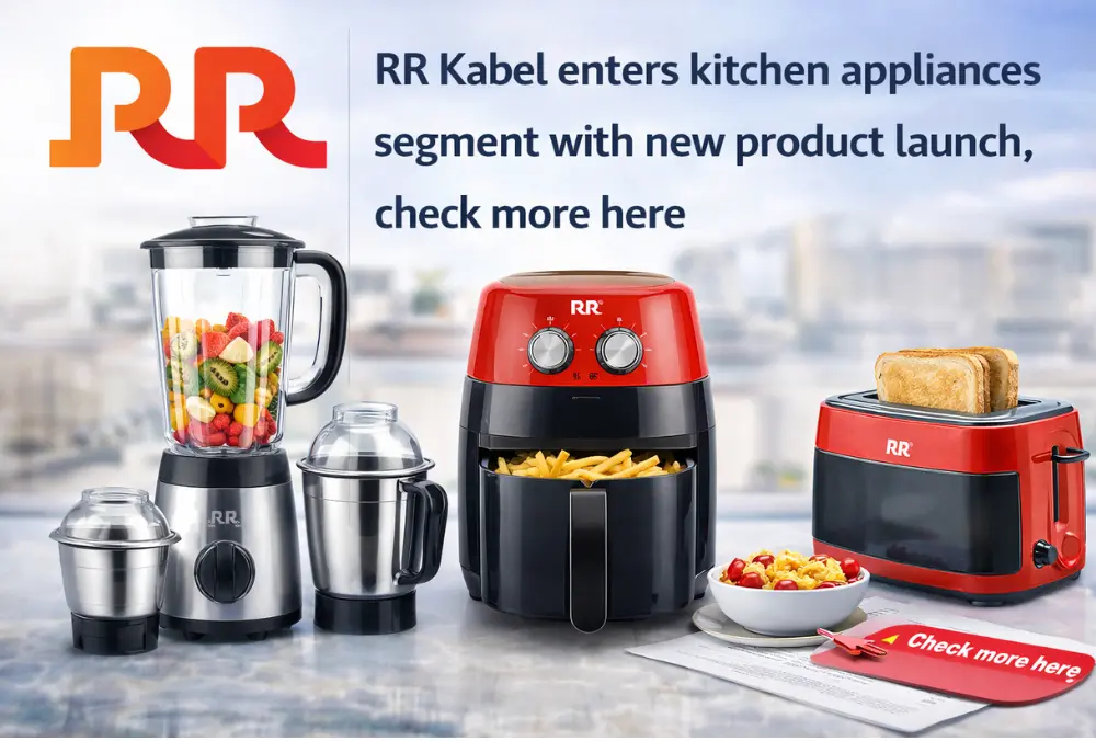 RR Kabel launches kitchen appliances like air fryer
