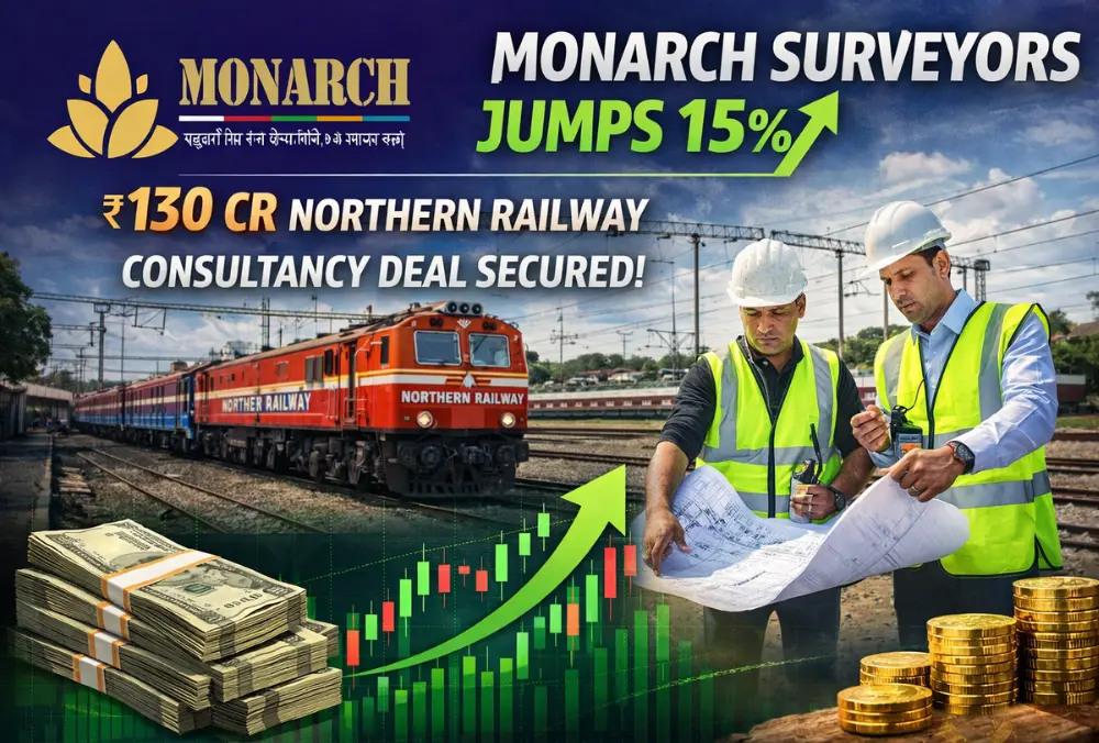 Monarch Surveyors shares jump after ₹130 crore railway deal