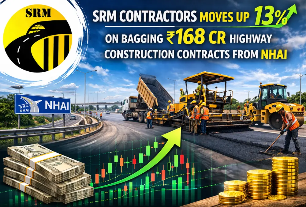 SRM Contractors rises 13% on ₹168 Cr NHAI contracts