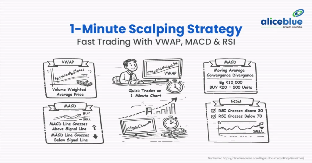 1-Minute Scalping Strategy (VWAP + MACD + RSI) – Complete Guide for Beginners