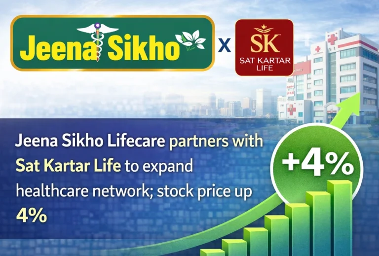 Jeena Sikho Lifecare partners with Sat Kartar Life to expand healthcare network; stock price up 4%