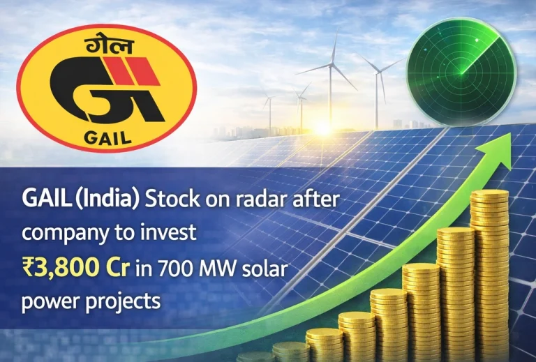 GAIL (India): Stock on radar after company to invest ₹3,800 Cr in 700 MW solar power projects