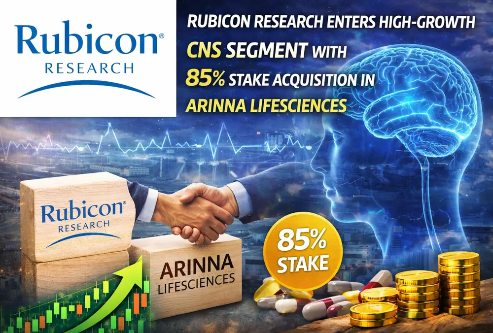 Rubicon buys 85% in Arinna Lifesciences for CNS entry