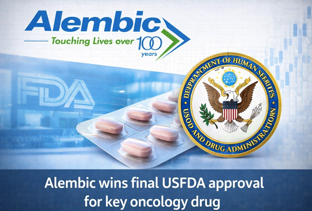 Alembic oncology drug graphic with final USFDA approval