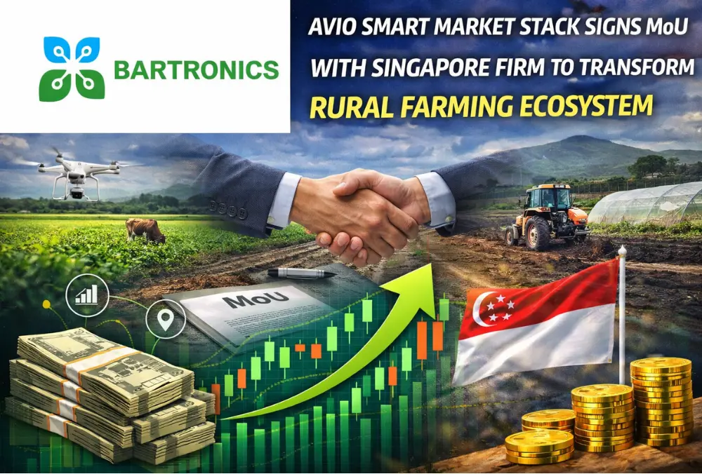 Bartronics Avio Smart Market signs MoU for rural farming ecosystem