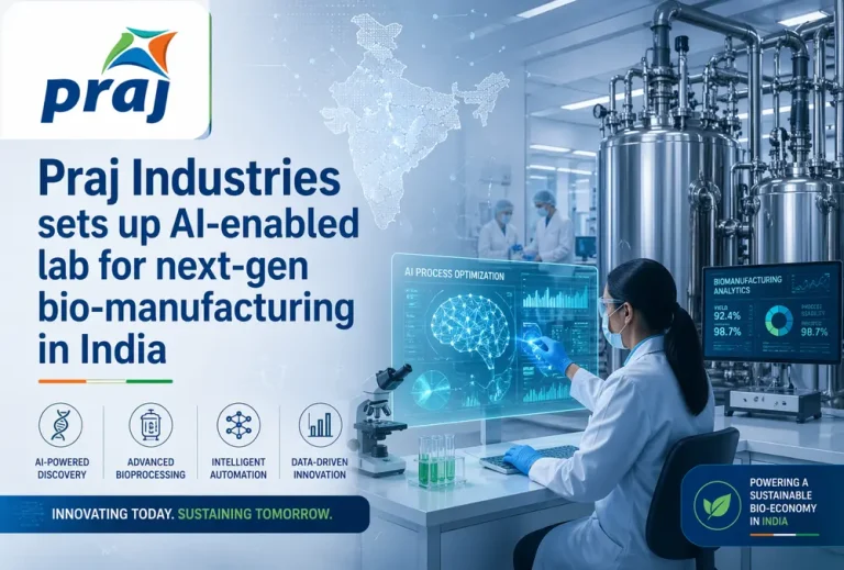 Praj Industries sets up AI-enabled lab for next-gen bio-manufacturing in India