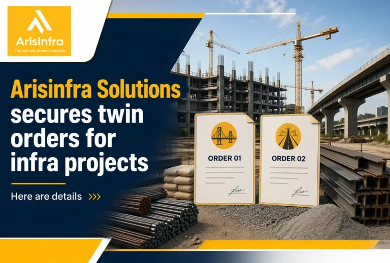 Arisinfra Solutions secures twin orders for infra projects; here are details