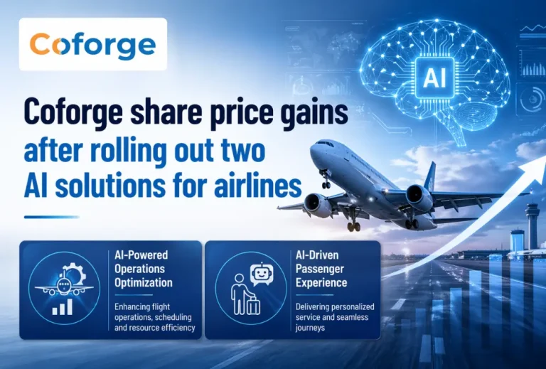 Coforge share price gains after rolling out two AI solutions for airlines