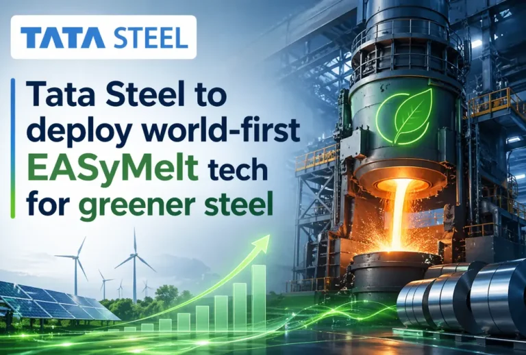 Tata Steel to deploy world-first EASyMelt tech for greener steel