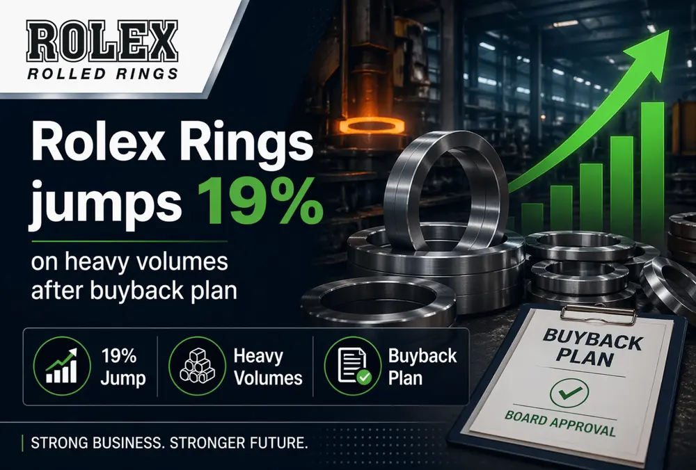 Rolex Rings jumps 19% after buyback plan on volumes
