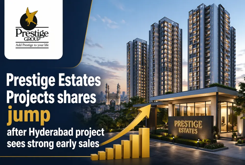 Prestige Estates jumps on strong Hyderabad project sales