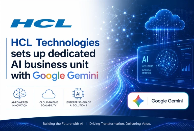 HCL Technologies sets up dedicated AI business unit with Google Gemini