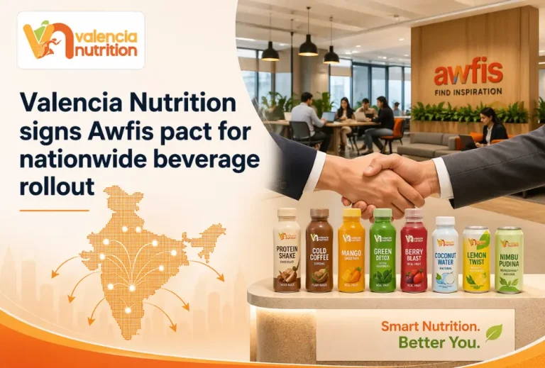Valencia Nutrition signs Awfis pact for nationwide beverage rollout