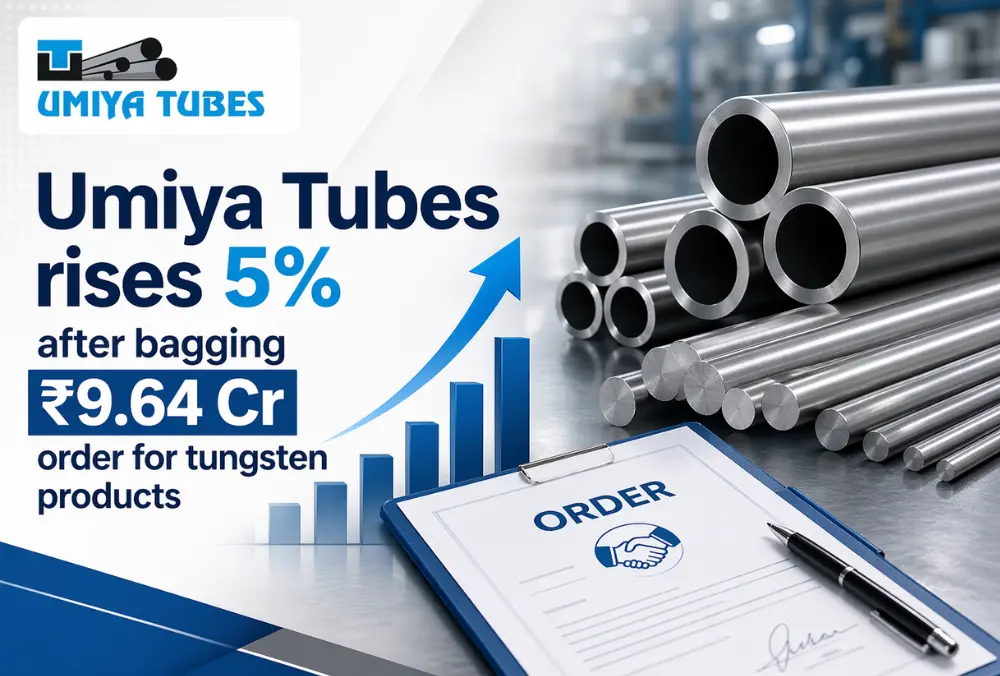 Umiya Tubes rises 5% after ₹9.64 Cr order