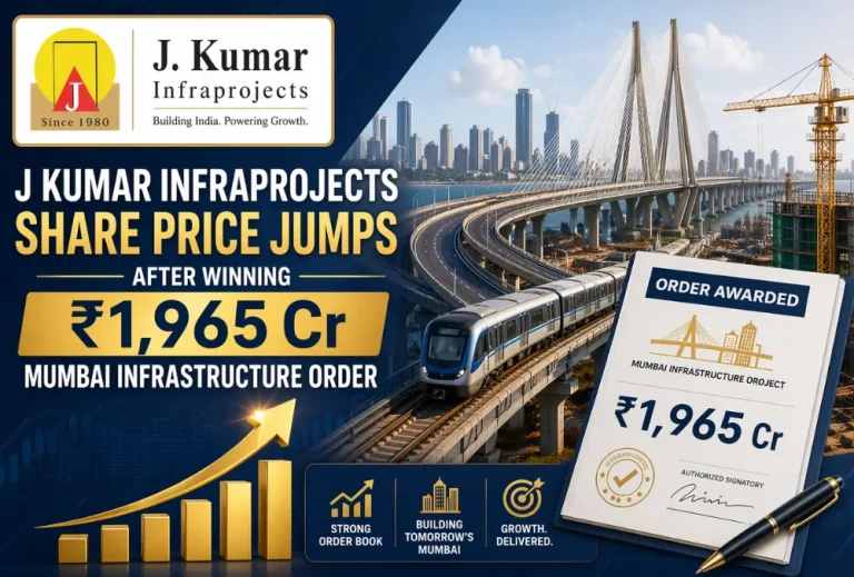 J Kumar Infraprojects share price jumps after winning ₹1,965 Cr Mumbai infrastructure order