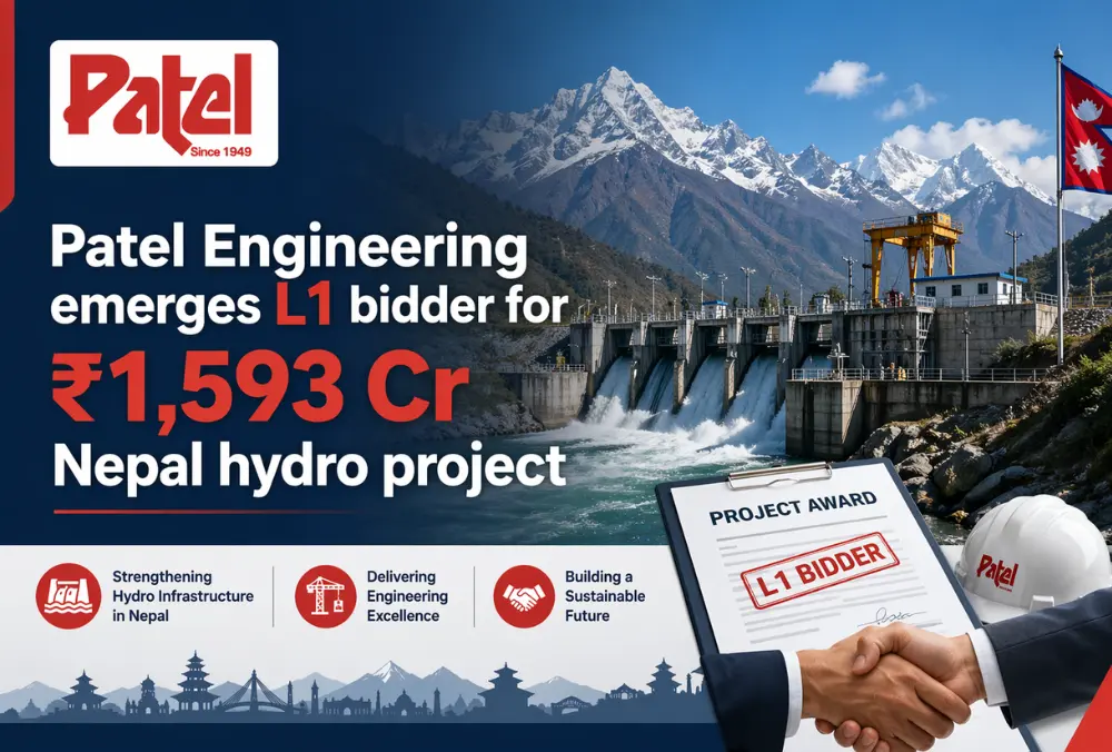 Patel Engineering wins ₹1,593 Cr Nepal hydro project