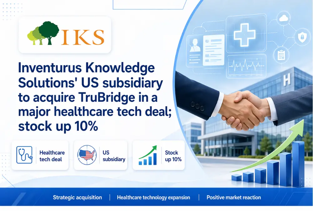 IKS TruBridge acquisition lifts stock 10%