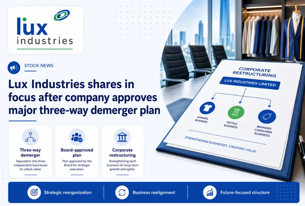 Lux Industries approves three-way demerger plan
