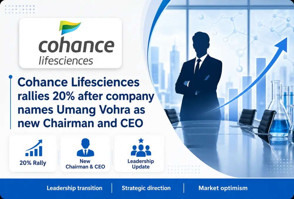 Cohance Lifesciences names Umang Vohra as CEO