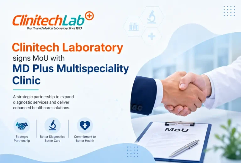 Clinitech Laboratory signs MoU with MD Plus Multispeciality Clinic