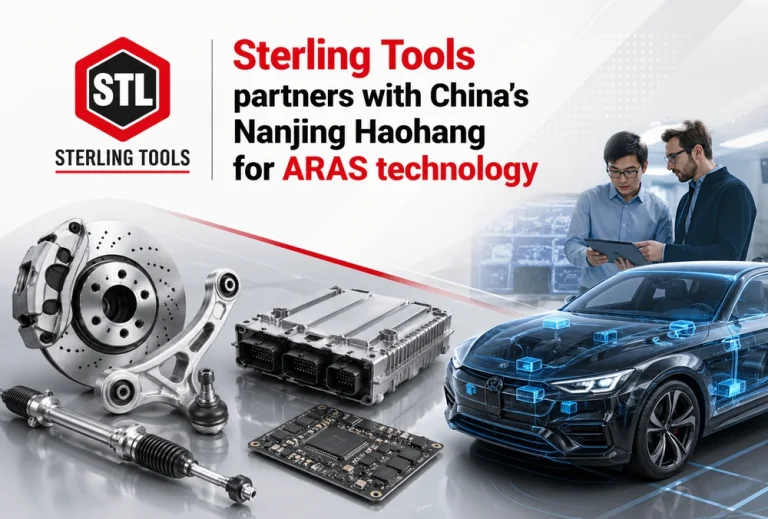 Sterling Tools partners with China’s Nanjing Haohang for ARAS technology