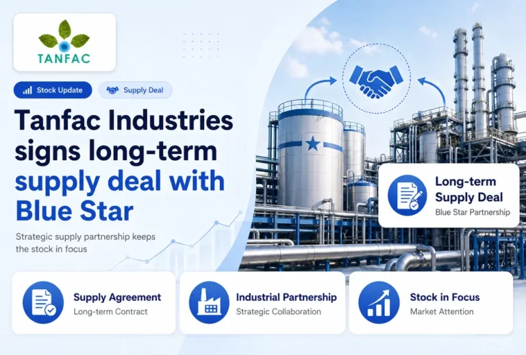 Tanfac Industries signs long-term supply deal with Blue Star