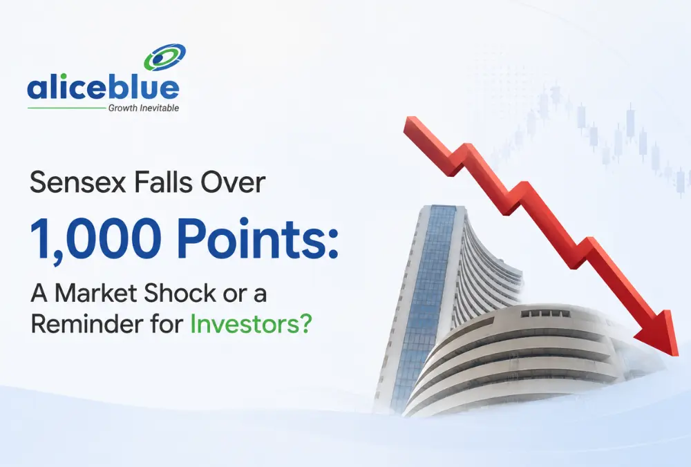 Sensex falls 1,000 points and shocks investors