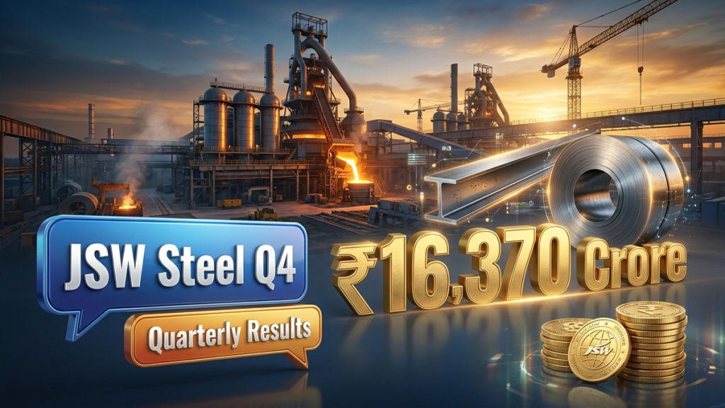 JSW Steel Q4 Profit Jumps 11x to ₹16,370 Crore — Beats Estimates