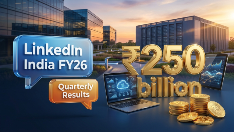 LinkedIn India FY26 revenue growth outlook impacts the technology sector following the latest May development. Market participants are monitoring the strategic shift toward AI-driven infrastructure.