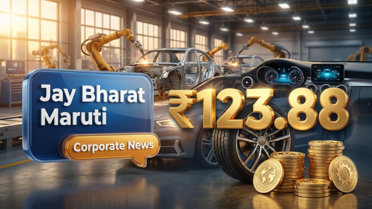 Jay Bharat Maruti share price analysis 2026 tracks stock movement after the latest development in May. Retail investors holding since IPO face a key decision.
