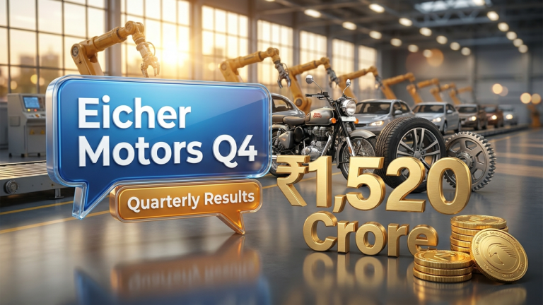 Eicher Motors shares rise after reporting record Q4 profit of ₹1,520 crore. Key trigger: Royal Enfield growth. Eicher Motors share price analysis 2026 for May.