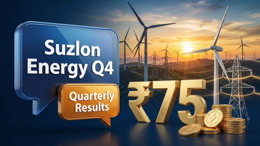 Suzlon Energy Q4 Results Today — Market Cap Hits ₹75K Cr