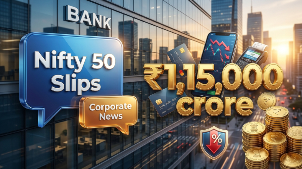 Nifty 50 Slips as Taiwan Overtakes India in Market Cap