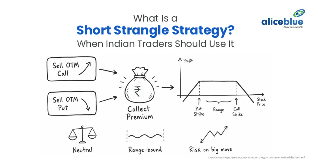 Short Strangle Strategy: Meaning, Example, Risks, and When Indian Traders Should Use It