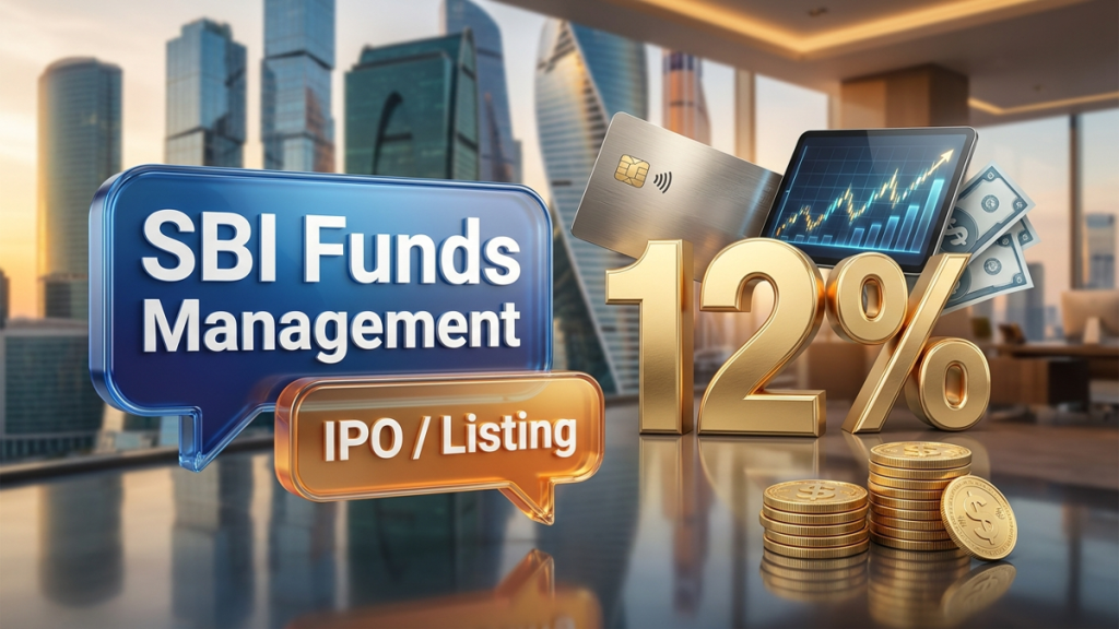 SBI Funds Management IPO details — 12% GMP Signals Listing Gains