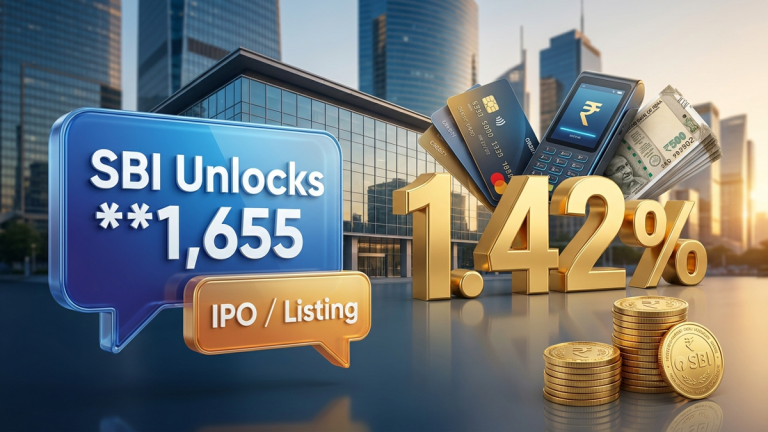 SBI Funds Management IPO details set the $1.22 billion issue for the upcoming period. The institutional placement and subsequent listing will test market appetite for the asset management sector.