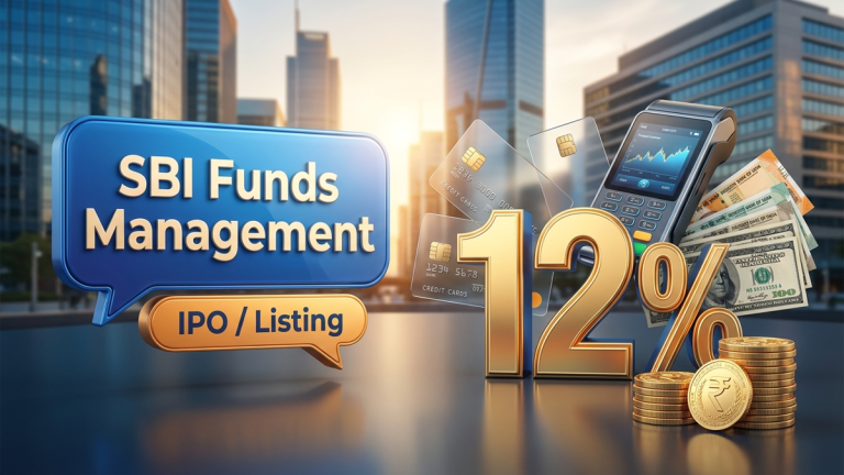 SBI Funds Management IPO subscription status tracked early demand for the 9,813 crore offer on the opening day in 2026. A grey market premium hints at positive sentiment.