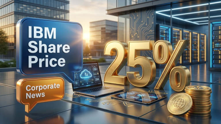 IBM share price drop 2026 signalled a pivot in enterprise tech budgets while hardware sales rose substantially. Street monitors margin impact of AI shift.