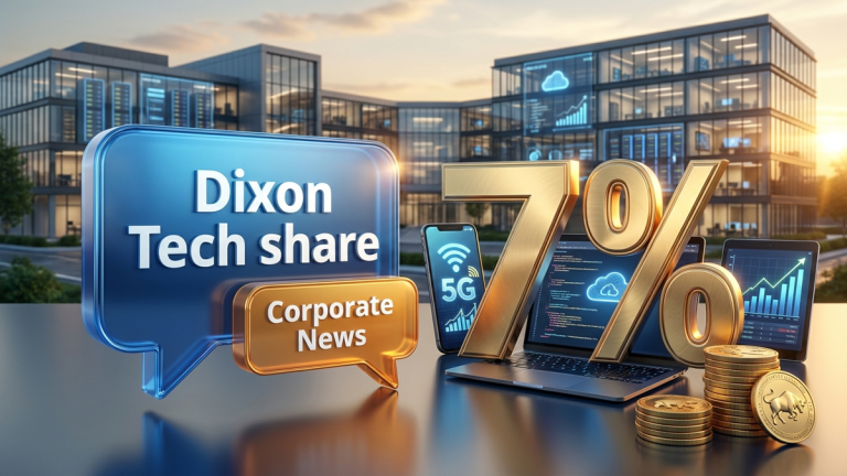 Dixon Tech share price today gained as the Cabinet cleared the 62,500 crore MPMS to succeed the earlier PLI. Analysts expect sustained production volumes and improved margins.