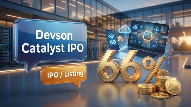 Devson Catalyst IPO listing price reached a significant level today, delivering substantial wealth for early SME segment investors. Watch for sustained buying interest in the coming years as the company expands its manufacturing footprint.