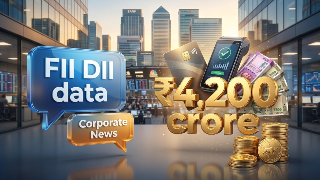 FII DII data today July 2026: FIIs offload ₹4,200 crore as DIIs support