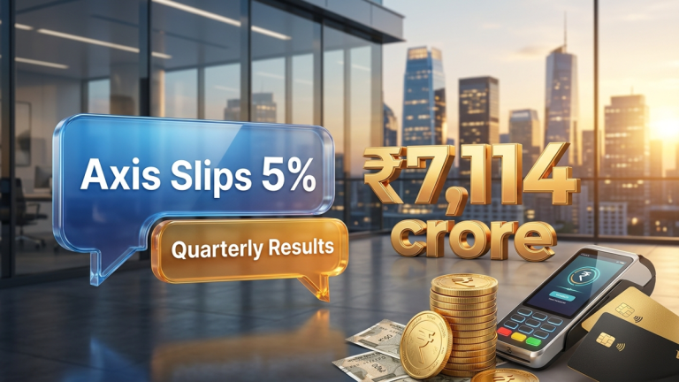 Axis Bank Q1 results 2026 triggered a 5% share price decline as the market reacted to changing loan portfolios. Analysts expect asset quality to drive recovery.