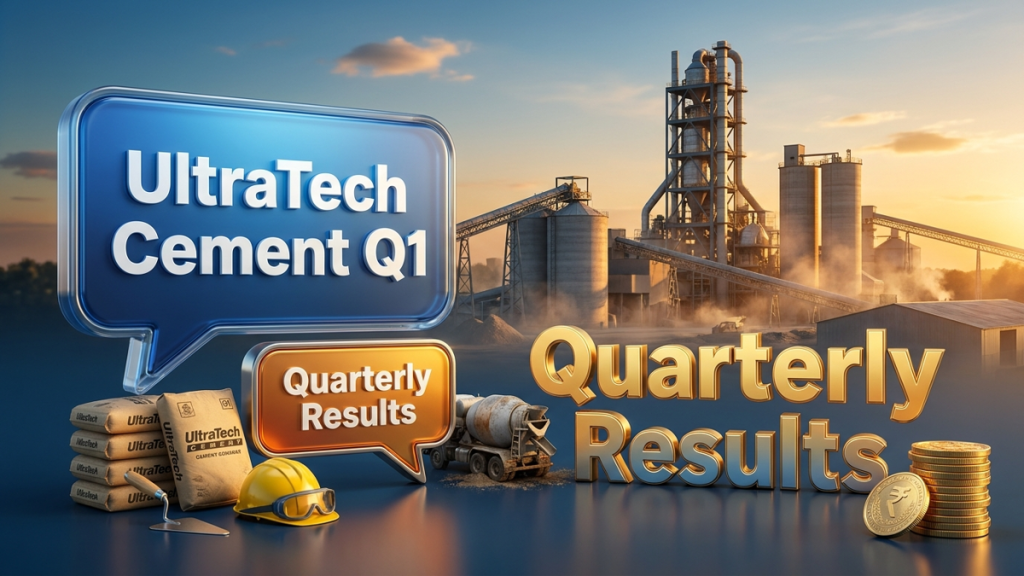 UltraTech Cement Q1 results FY27 — Profit Beat Fuels Target Hikes