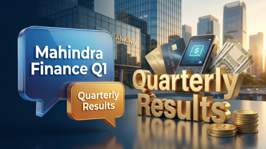 Mahindra Finance Q1 Results FY27 — Asset Quality Gains Fuel ROA Jump