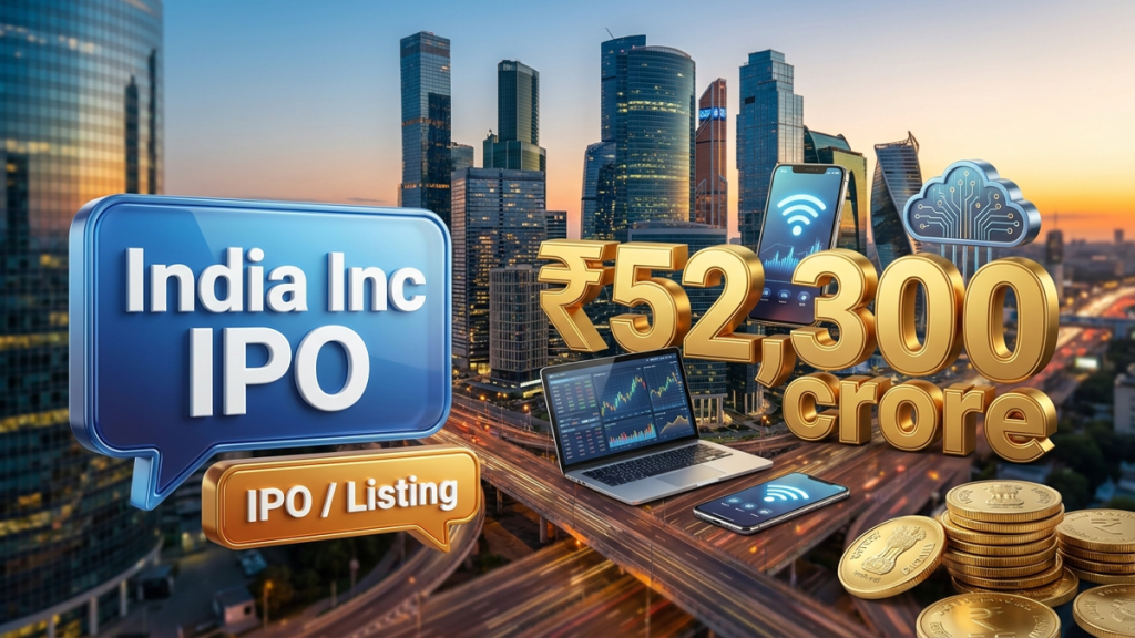 India Inc IPO and QIP fundraising July 2026 hits ₹52,300 crore on appetite
