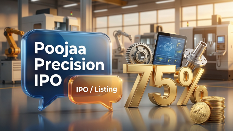 Poojaa Precision IPO allotment status finalised after the SME issue was subscribed significantly by investors. Listing day performance now remains in focus.